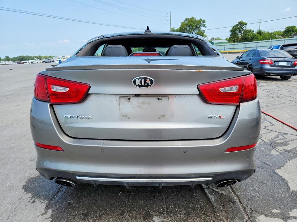 63857776 :رقم المزاد ، 5XXGR4A66FG410100 vin ، 2015 Kia Optima مزاد بيع