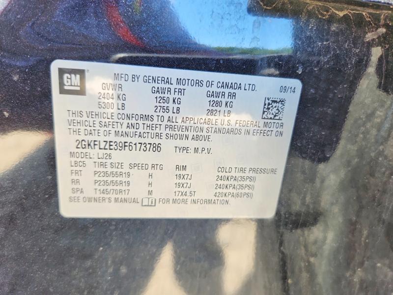 64574876 :رقم المزاد ، 2GKFLZE39F6173786 vin ، 2015 Gmc Terrain مزاد بيع