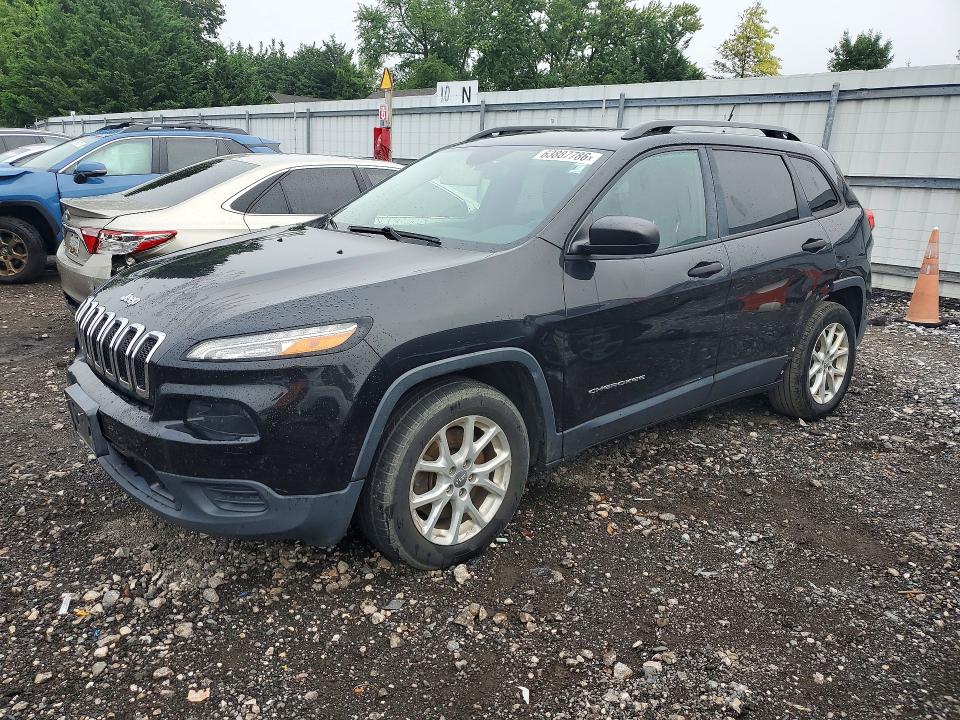 63887786 :رقم المزاد ، 1C4PJLAB2GW264857 vin ، 2016 Jeep Cherokee مزاد بيع