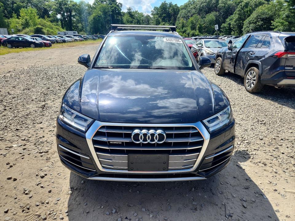 2018 Audi Q5 მანქანა იყიდება აუქციონზე, vin: WA1BNAFY1J2197676, აუქციონის ნომერი: 64067596