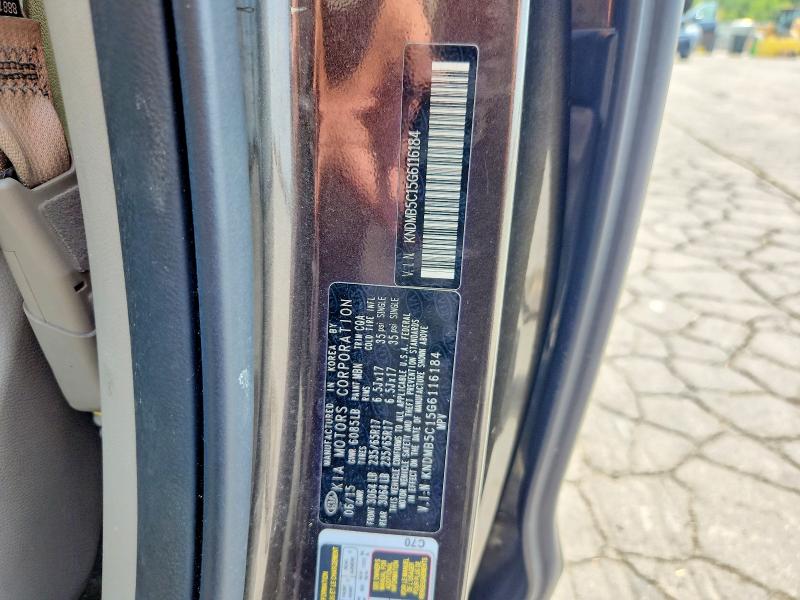 Aukcja sprzedaży 2016 Kia Sedona, vin: KNDMB5C15G6116184, numer aukcji: 64191556