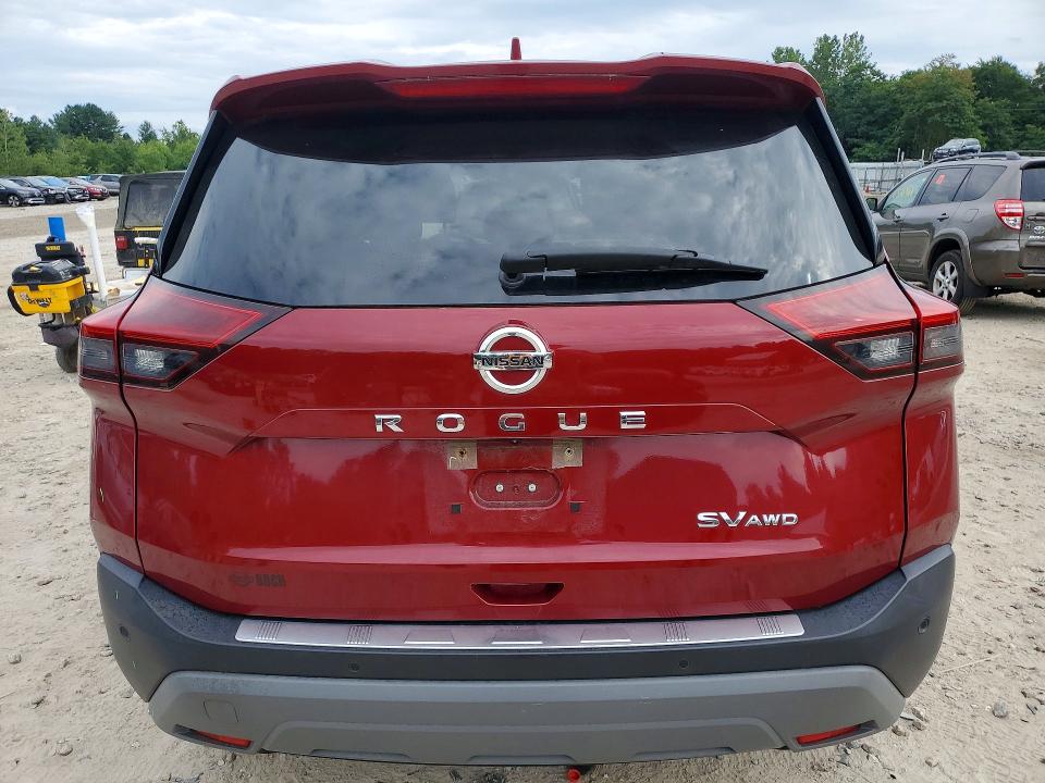 2021 Nissan Rogue მანქანა იყიდება აუქციონზე, vin: JN8AT3BB7MW213322, აუქციონის ნომერი: 65341326