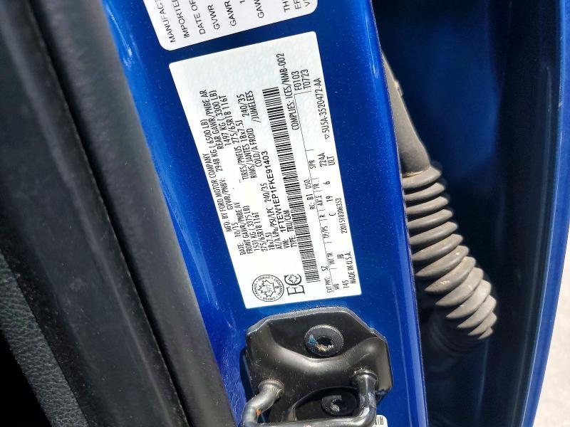 Aukcja sprzedaży 2015 Ford F150, vin: 1FTEW1EP1FKE91403, numer aukcji: 65561956