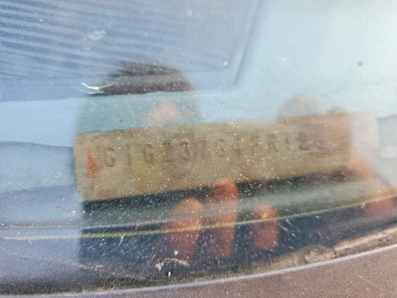 65184826 :رقم المزاد ، 1G1GZ37G4FR126772 vin ، 1985 Chevrolet Monte Carlo مزاد بيع