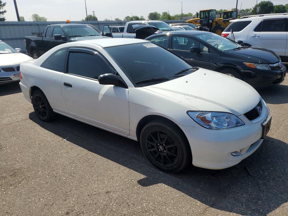 2005 Honda Civic მანქანა იყიდება აუქციონზე, vin: 1HGEM22135L070594, აუქციონის ნომერი: 65125016