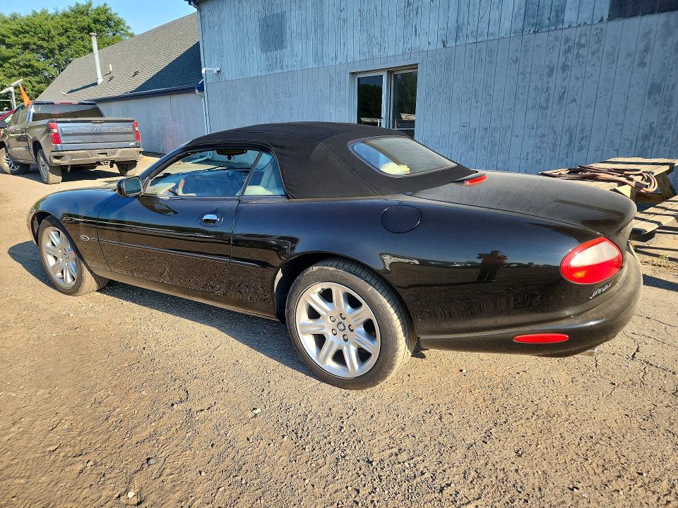 2000 Jaguar Xk8 მანქანა იყიდება აუქციონზე, vin: SAJJA42C9YNA09427, აუქციონის ნომერი: 63819656