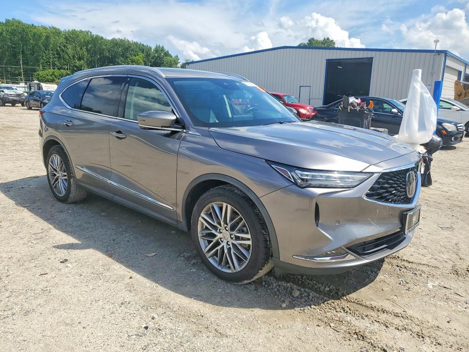 2022 Acura Mdx მანქანა იყიდება აუქციონზე, vin: 5J8YE1H88NL039804, აუქციონის ნომერი: 63716416