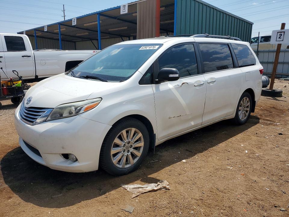 Продажа на аукционе авто 2015 Toyota Sienna, vin: 5TDDK3DC5FS105091, номер лота: 63921076
