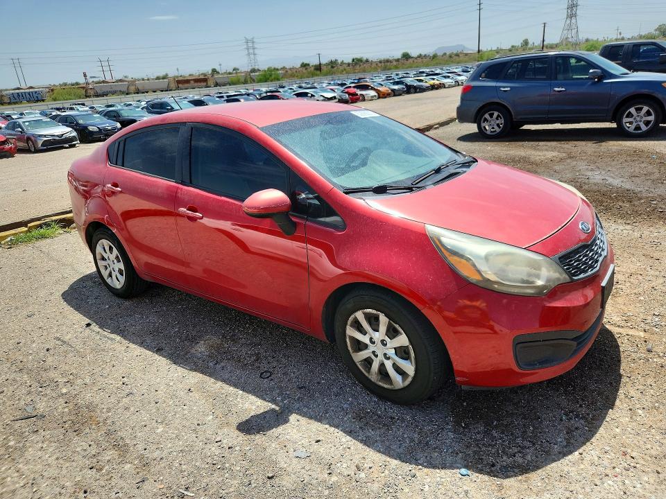 62868216 :رقم المزاد ، KNADM4A3XC6069315 vin ، 2012 Kia Rio مزاد بيع