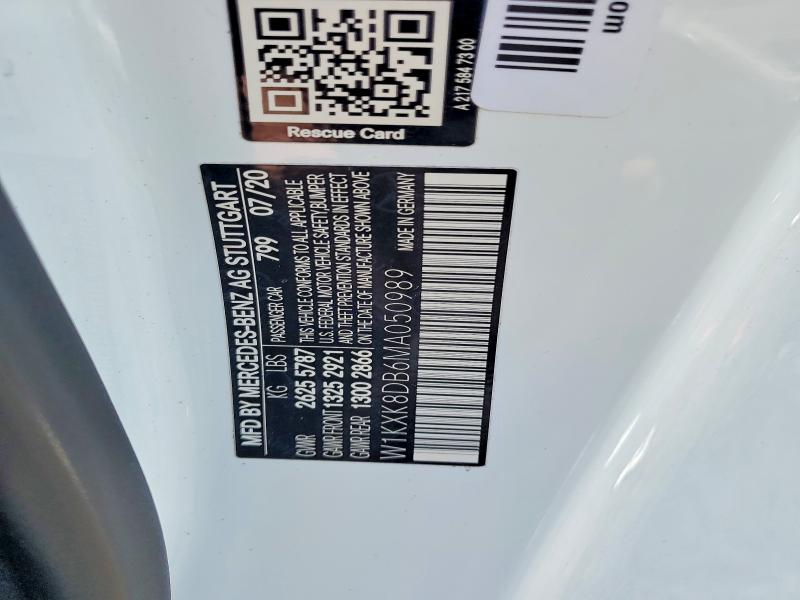 Продажа на аукционе авто 2021 Mercedes-benz S, vin: W1KXK8DB6MA050989, номер лота: 64836166