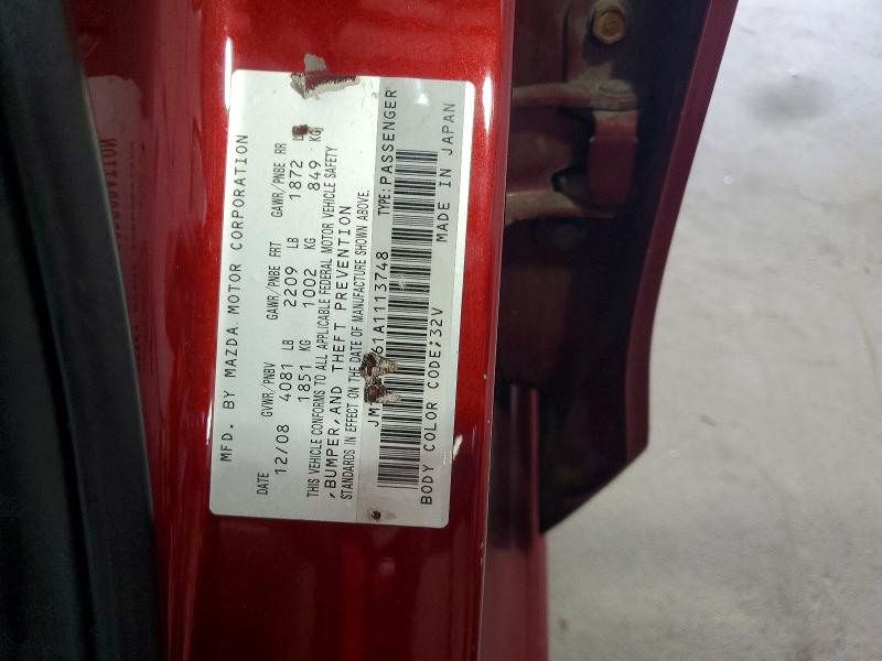 Продаж на аукціоні авто 2010 Mazda 3, vin: JM1BL1S61A1113748, номер лоту: 65058056