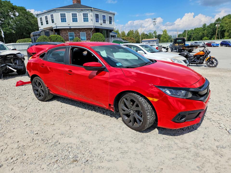 Продаж на аукціоні авто 2019 Honda Civic, vin: 2HGFC2F8XKH523830, номер лоту: 65684276
