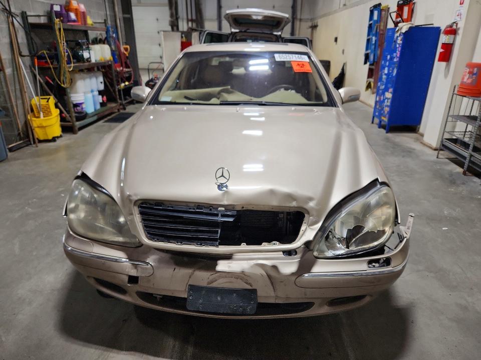 2002 Mercedes-benz S მანქანა იყიდება აუქციონზე, vin: WDBNG70J92A287028, აუქციონის ნომერი: 65257146