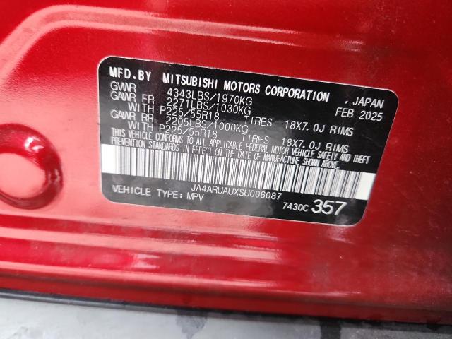 Продажа на аукционе авто 2025 Mitsubishi Outlander Sport, vin: JA4ARUAUXSU006087, номер лота: 63765096