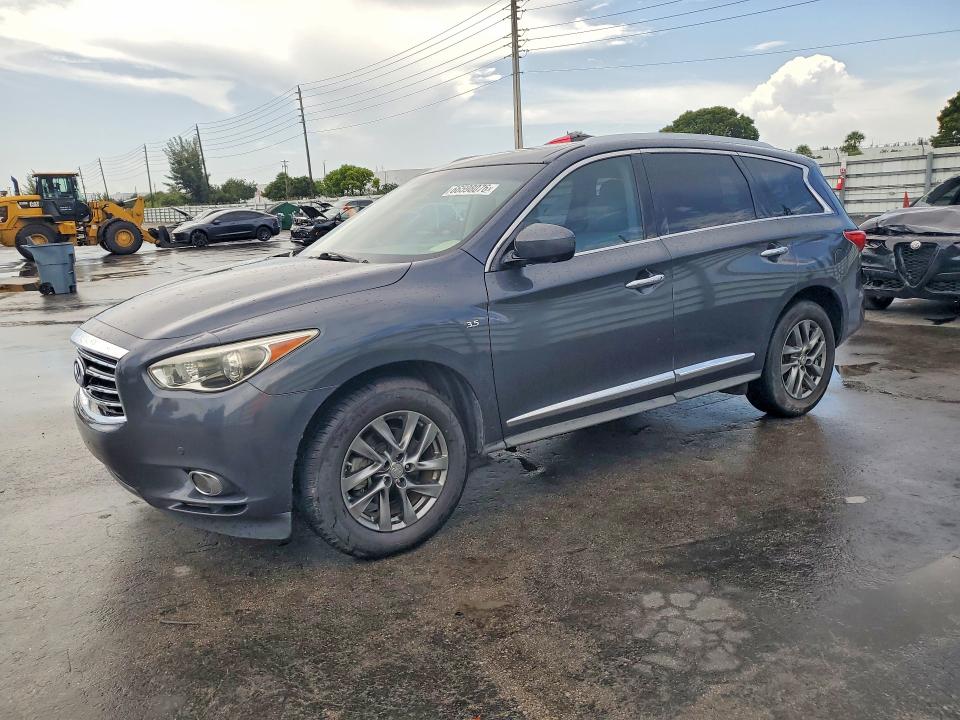 2014 Infiniti Qx60 მანქანა იყიდება აუქციონზე, vin: 5N1AL0MM4EC537500, აუქციონის ნომერი: 66598076