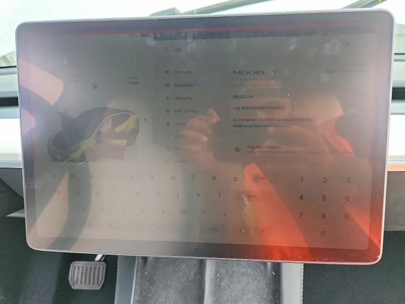Продаж на аукціоні авто 2023 Tesla Model Y, vin: 7SAYGDEE5PF623221, номер лоту: 65544016