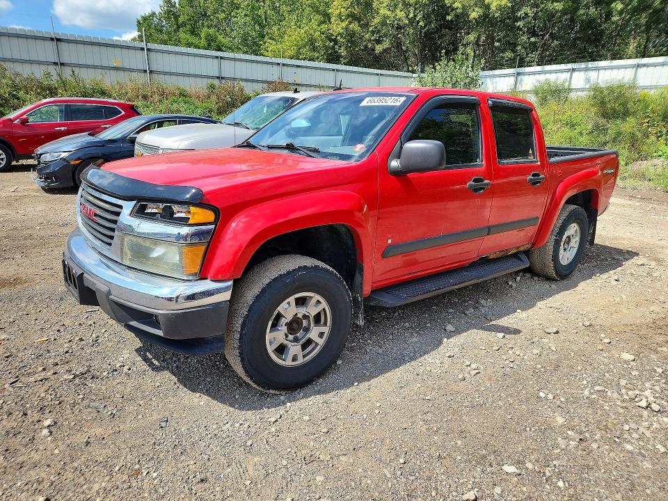 66395216 :رقم المزاد ، 1GTDT13E788168169 vin ، 2008 Gmc Canyon مزاد بيع