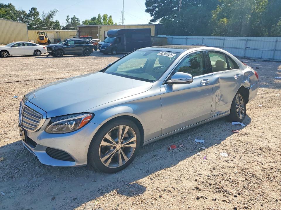 2015 Mercedes-benz C მანქანა იყიდება აუქციონზე, vin: 55SWF4JB0FU076522, აუქციონის ნომერი: 66286286