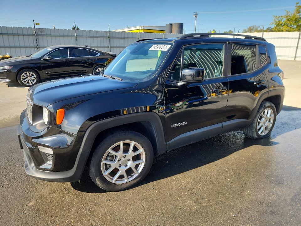2020 Jeep Renegade მანქანა იყიდება აუქციონზე, vin: ZACNJABB3LPL40584, აუქციონის ნომერი: 63499946