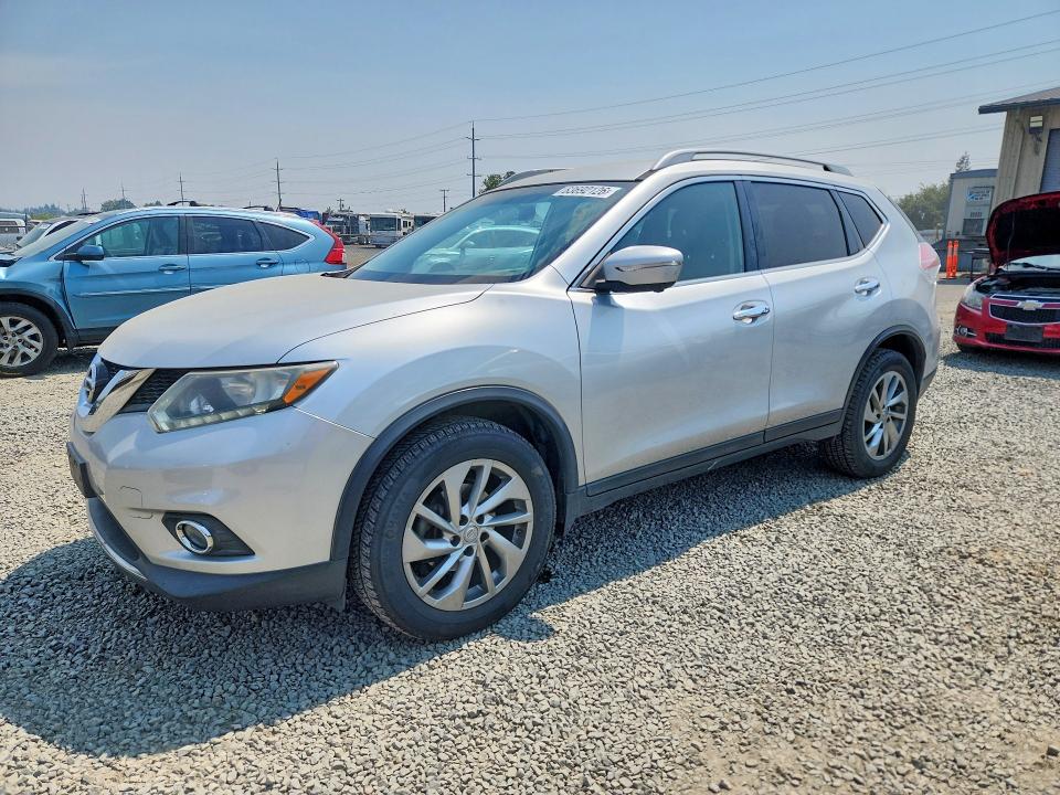 63692126 :رقم المزاد ، 5N1AT2MVXEC766767 vin ، 2014 Nissan Rogue مزاد بيع