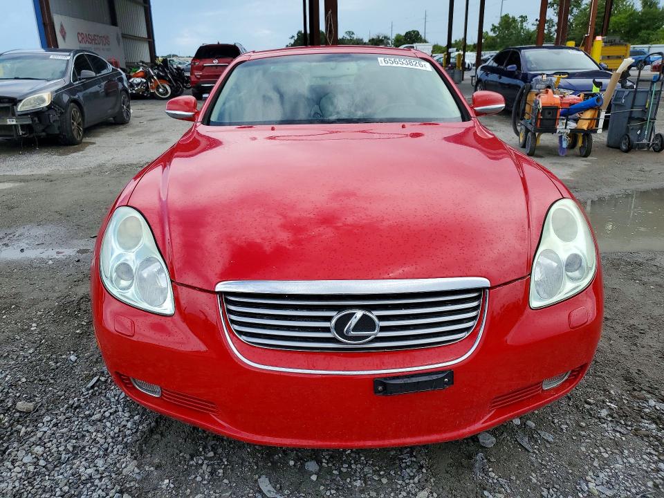 65653826 :رقم المزاد ، JTHFN48YX50064002 vin ، 2005 Lexus Sc مزاد بيع