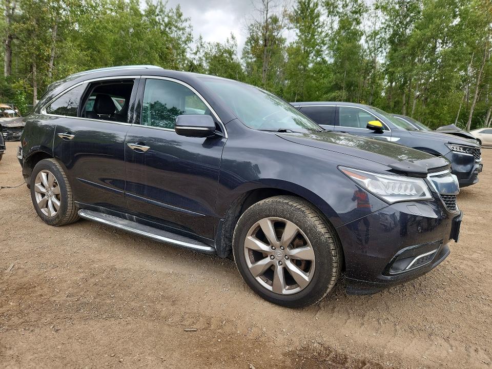 2016 Acura Mdx მანქანა იყიდება აუქციონზე, vin: 5FRYD4H80GB507239, აუქციონის ნომერი: 65187026