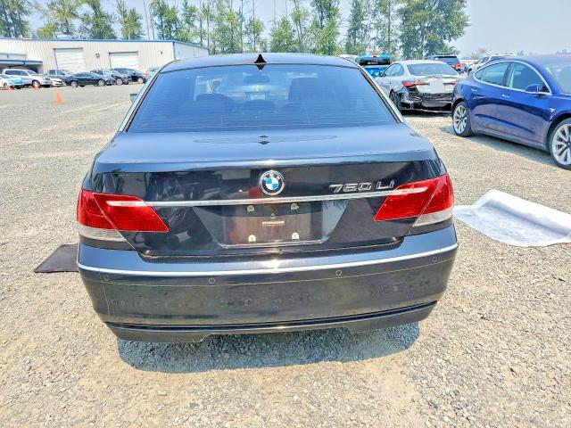 2007 Bmw 750 მანქანა იყიდება აუქციონზე, vin: WBAHN83597DT66565, აუქციონის ნომერი: 63806296