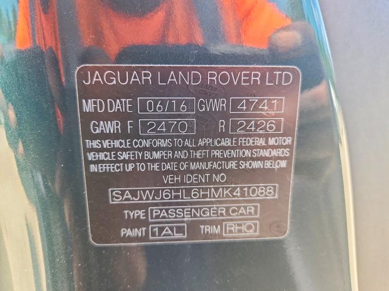 Продаж на аукціоні авто 2017 Jaguar F-type, vin: SAJWJ6HL6HMK41088, номер лоту: 65710136