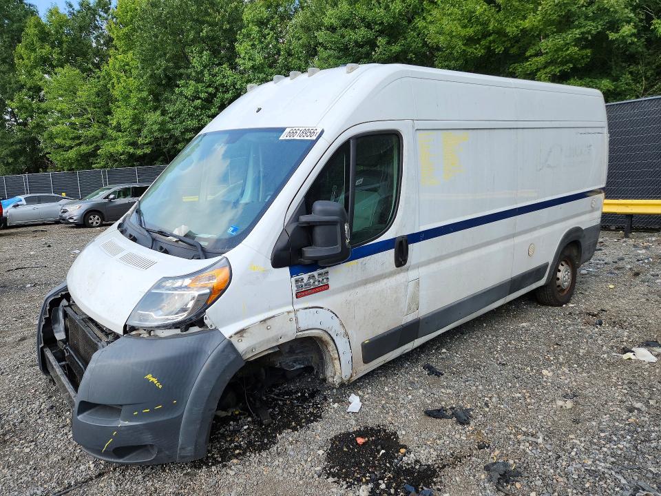 66618956 :رقم المزاد ، 3C6URVHG0JE116837 vin ، 2018 Ram Promaster 3500 مزاد بيع