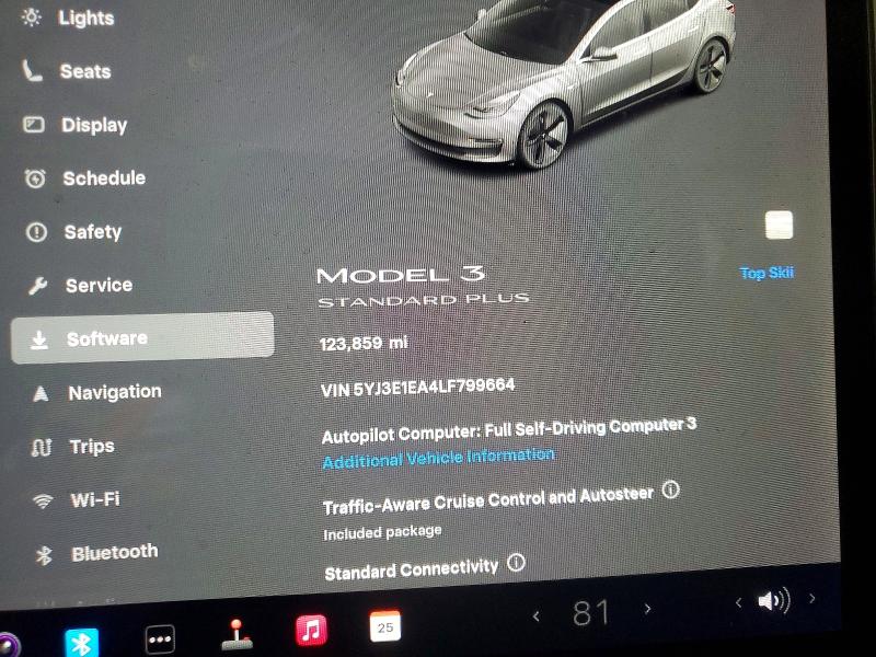 Продаж на аукціоні авто 2020 Tesla Model 3, vin: 5YJ3E1EA4LF799664, номер лоту: 66353876