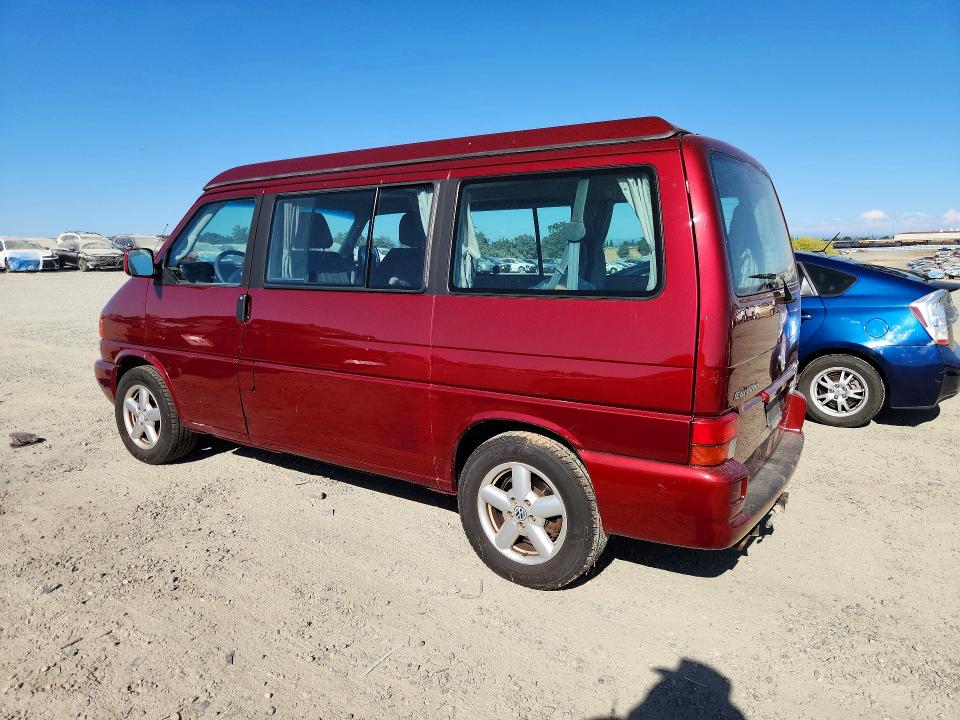 Aukcja sprzedaży 2002 Volkswagen Eurovan, vin: WV2NB470X2H057325, numer aukcji: 66147436