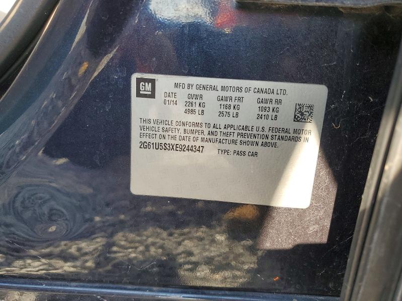 Продаж на аукціоні авто 2014 Cadillac Xts, vin: 2G61U5S3XE9244347, номер лоту: 66252026