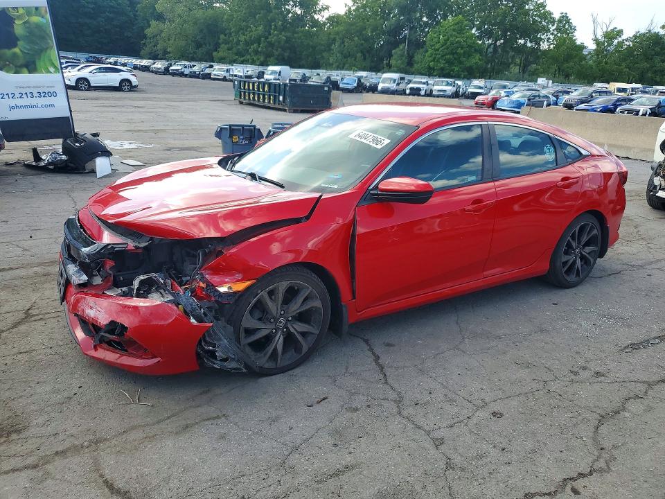 Aukcja sprzedaży 2019 Honda Civic, vin: 2HGFC2F89KH572243, numer aukcji: 64047966