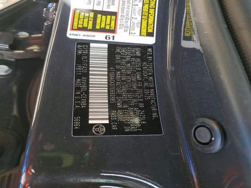 2026 Toyota Camry მანქანა იყიდება აუქციონზე, vin: 4T1DAACK0TU660985, აუქციონის ნომერი: 63331196