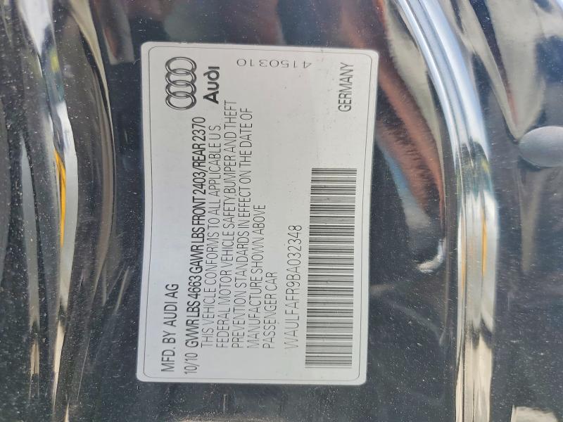 Aukcja sprzedaży 2011 Audi A5, vin: WAULFAFR9BA032348, numer aukcji: 66493666