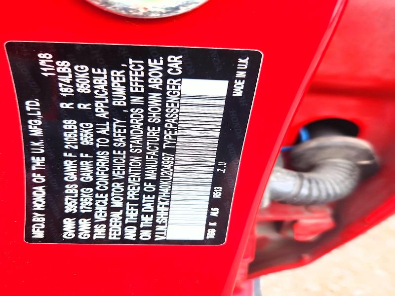 Aukcja sprzedaży 2019 Honda Civic, vin: SHHFK7H40KU204997, numer aukcji: 63759826