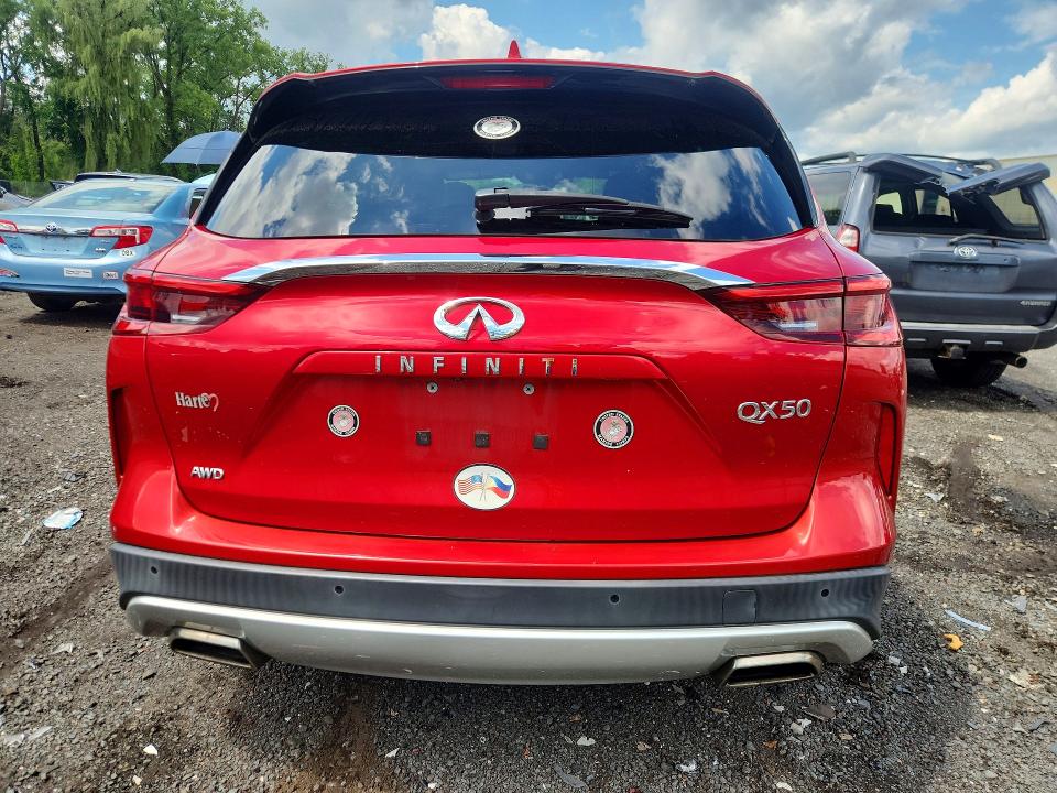 64117696 :رقم المزاد ، 3PCAJ5M30KF135552 vin ، 2019 Infiniti Qx50 مزاد بيع