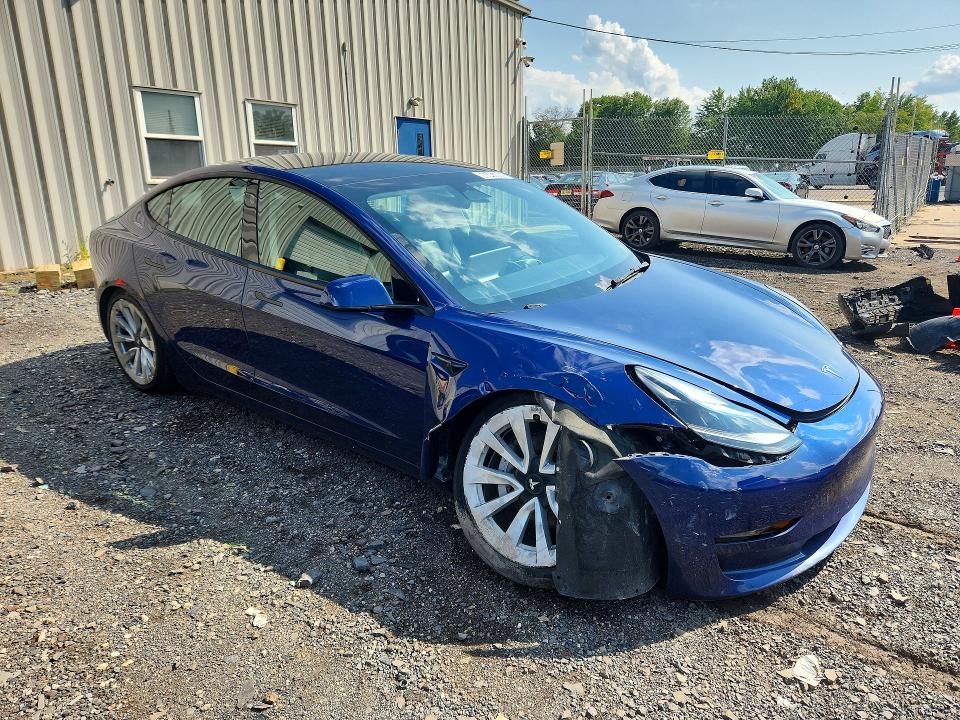 Продаж на аукціоні авто 2022 Tesla Model 3, vin: 5YJ3E1EA5NF370844, номер лоту: 66845366