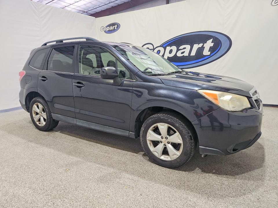 2014 Subaru Forester მანქანა იყიდება აუქციონზე, vin: JF2SJAHC1EH406924, აუქციონის ნომერი: 63913886