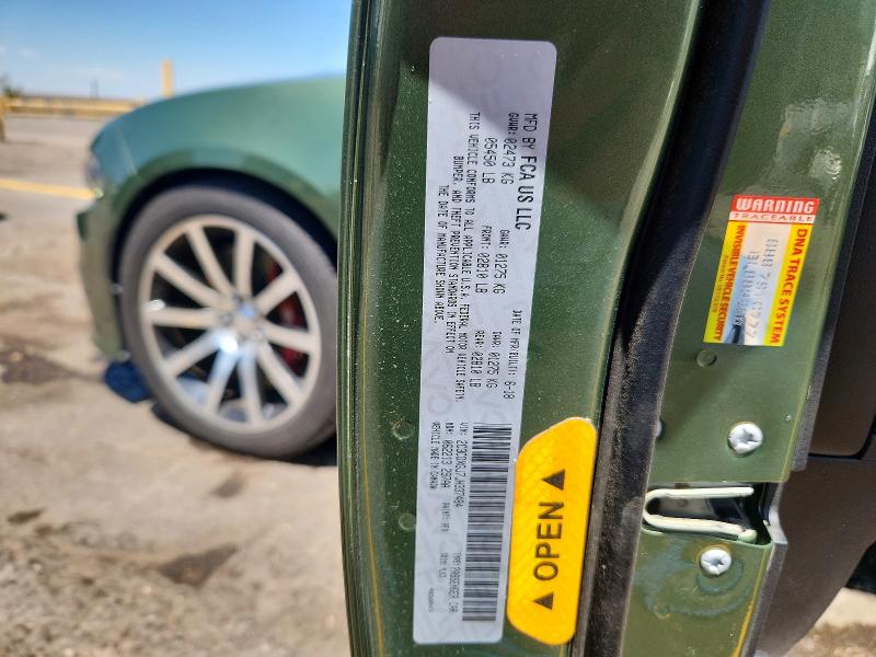 Aukcja sprzedaży 2018 Dodge Charger, vin: 2C3CDXGJ7JH337484, numer aukcji: 62790836