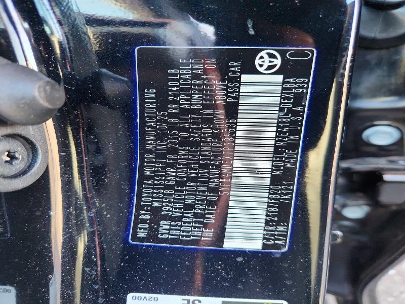 Aukcja sprzedaży 2026 Toyota Corolla, vin: 5YFB4MDEXTP385636, numer aukcji: 64389376