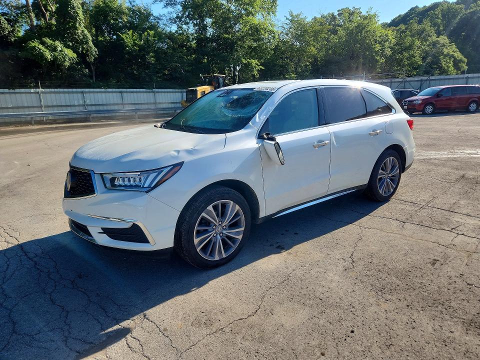 63220246 :رقم المزاد ، 5J8YD4H52HL006036 vin ، 2017 Acura Mdx مزاد بيع