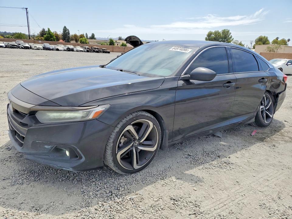 Aukcja sprzedaży 2021 Honda Accord, vin: 1HGCV1F36MA076457, numer aukcji: 64974096