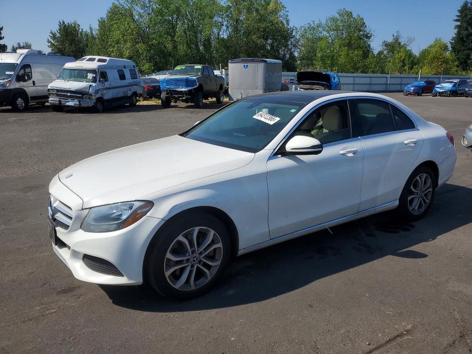 Продажа на аукционе авто 2017 Mercedes-benz C, vin: 55SWF4KBXHU227254, номер лота: 64312366