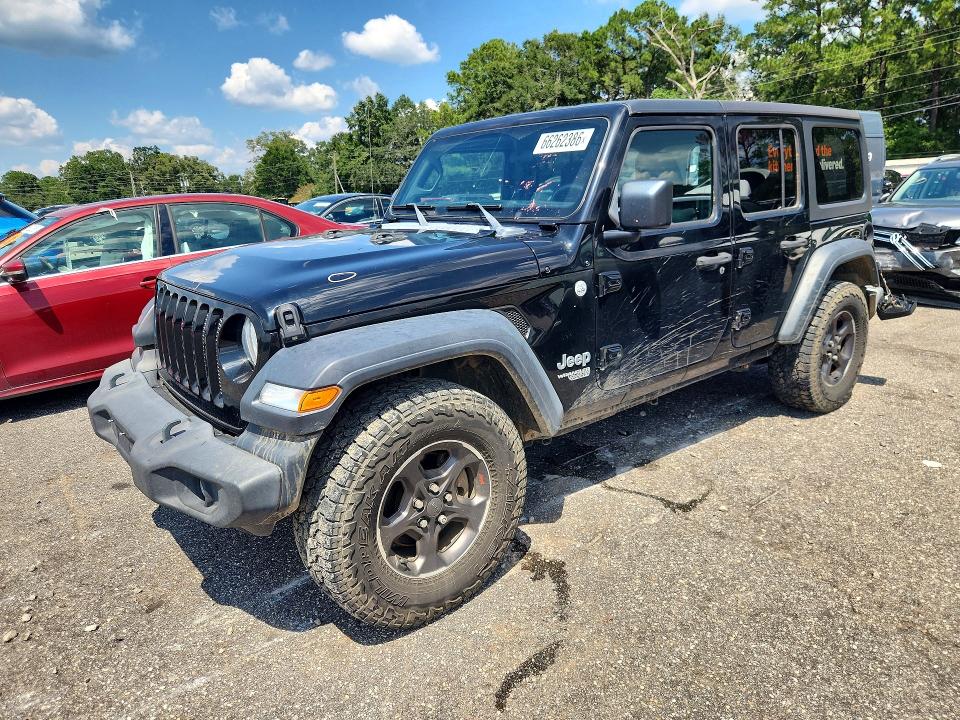 Aukcja sprzedaży 2018 Jeep Wrangler Unlimited, vin: 1C4HJXDG4JW187239, numer aukcji: 66262386