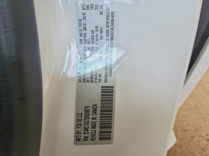 Aukcja sprzedaży 2025 Chrysler Pacifica, vin: 2C4RC1GG7SR509079, numer aukcji: 66455136