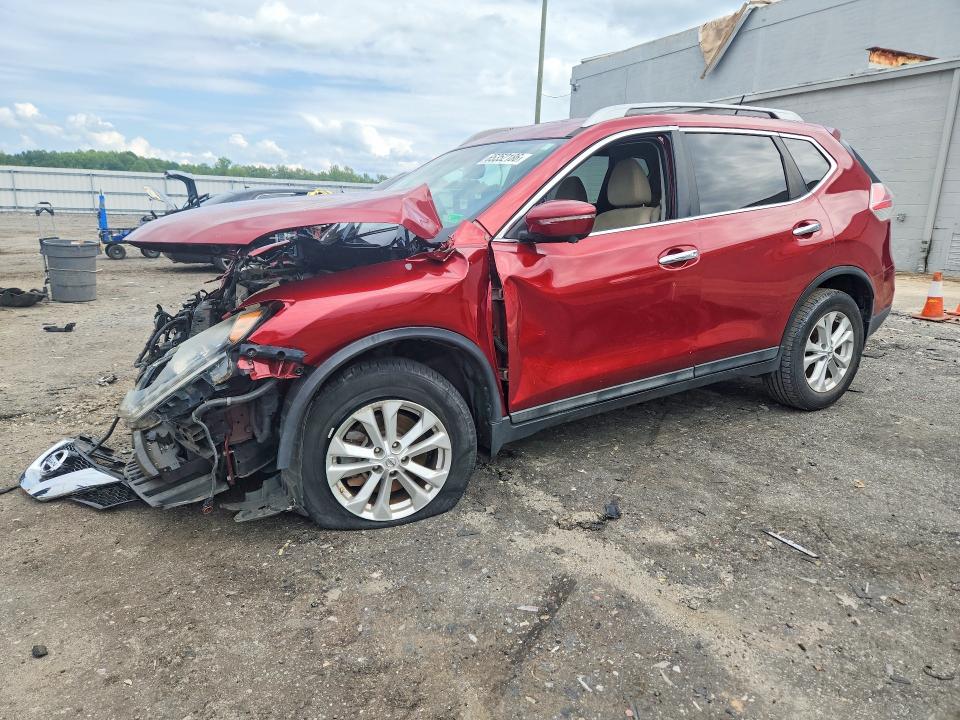 65352186 :رقم المزاد ، 5N1AT2MK2FC857748 vin ، 2015 Nissan Rogue مزاد بيع