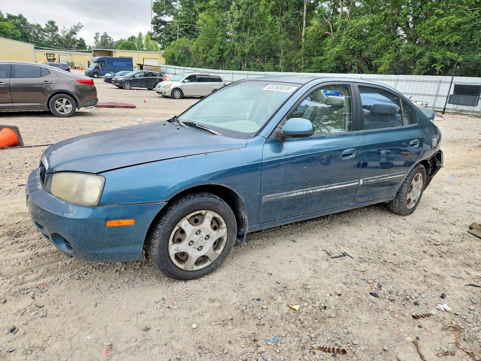 2002 Hyundai Elantra მანქანა იყიდება აუქციონზე, vin: KMHDN45D12U415812, აუქციონის ნომერი: 65165376