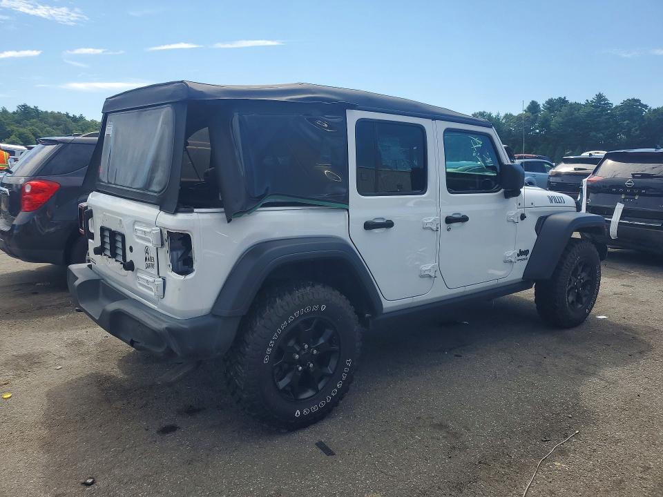 Продажа на аукционе авто 2021 Jeep Wrangler Unlimited, vin: 1C4HJXDG3MW511723, номер лота: 56957036