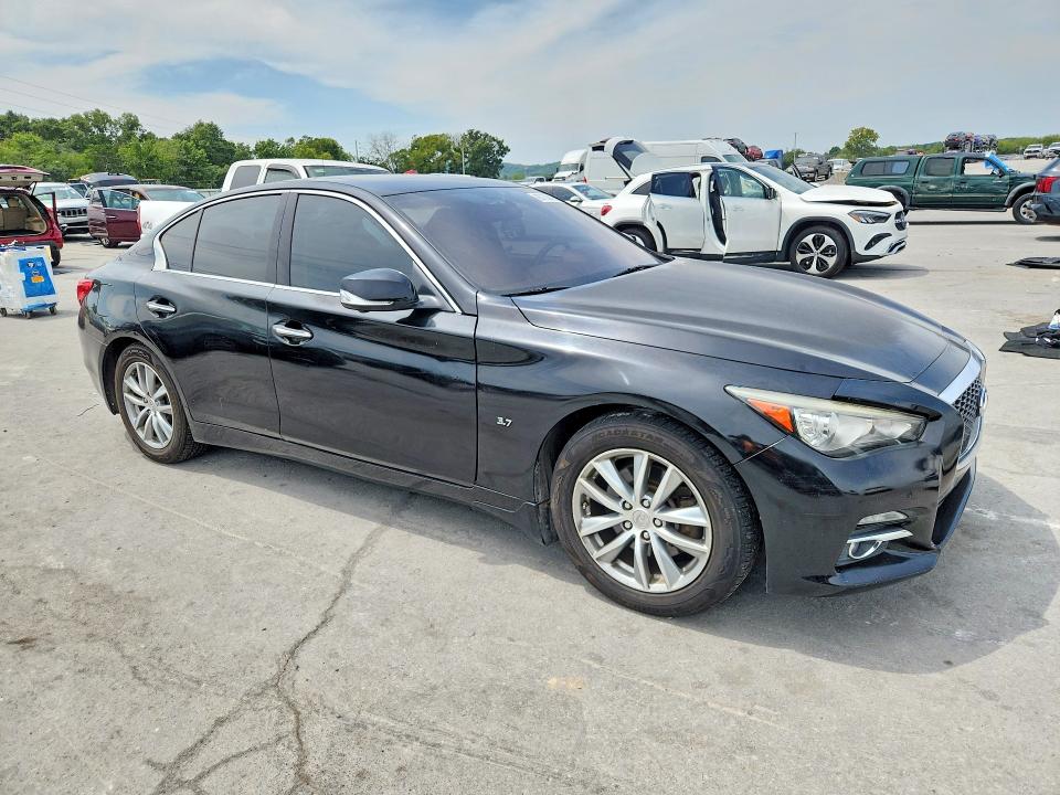 Продажа на аукционе авто 2014 Infiniti Q50, vin: JN1BV7AR3EM696274, номер лота: 65733816